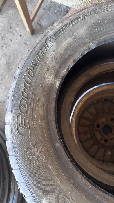 летний балон  2 штук cordiant 195/65R15