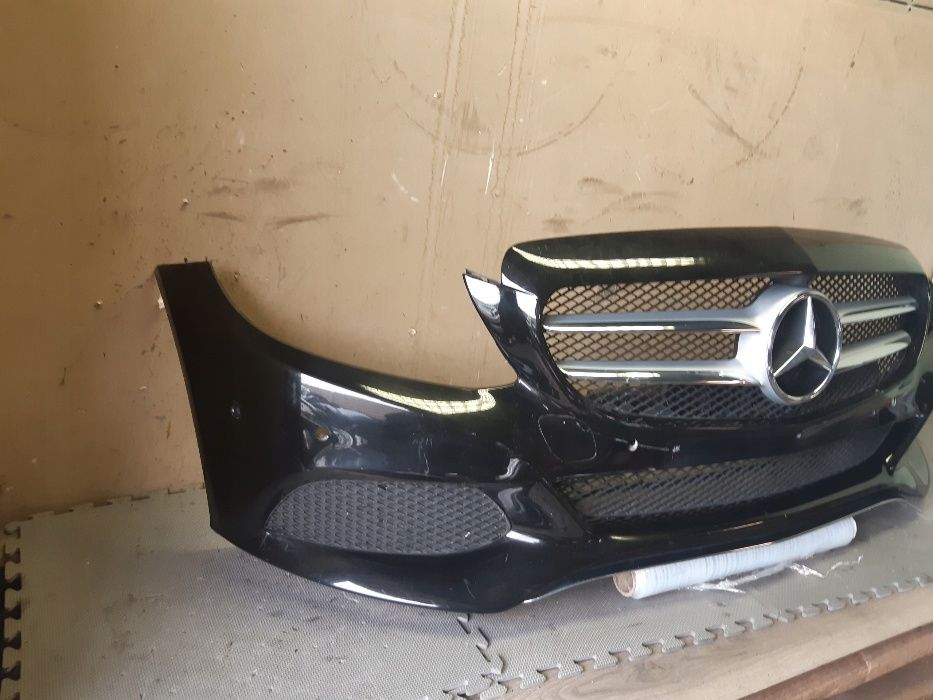 Mercedes W205 C class bara fata grila crom scheleti