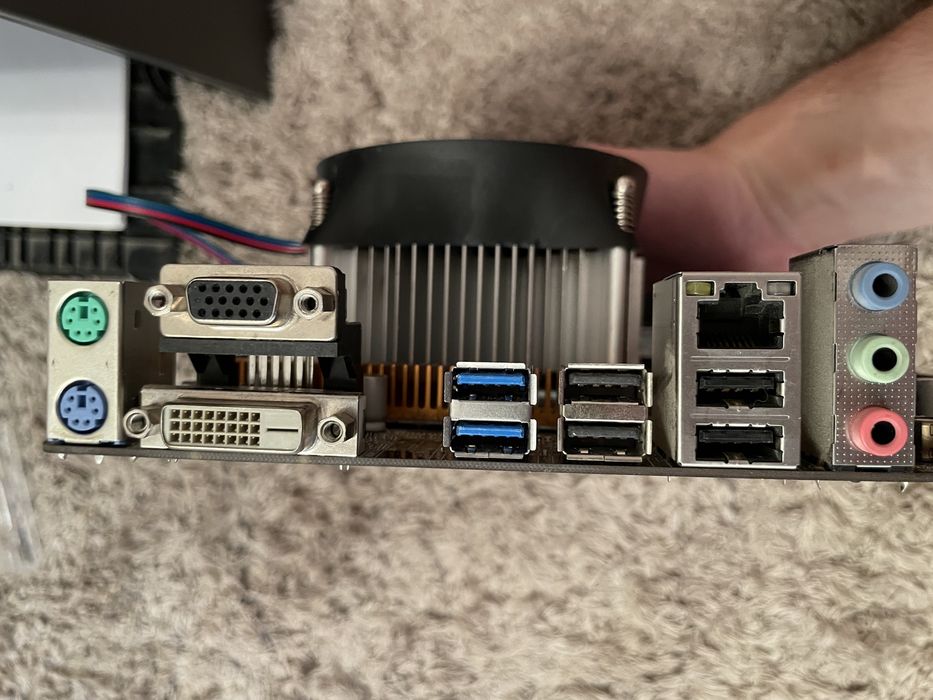 H110M‑DVS + i5‑7400 + 2х8 ОЗУ + кулер Deepcool + корпус в подарок