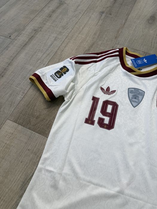 tricou de fotbal Spania nationala Spain Lamine Yamal 19 adidas originals marime M
