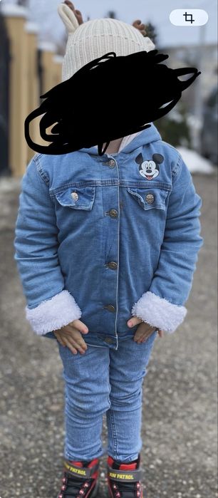 Geaca de blugi marime 4-5 ani