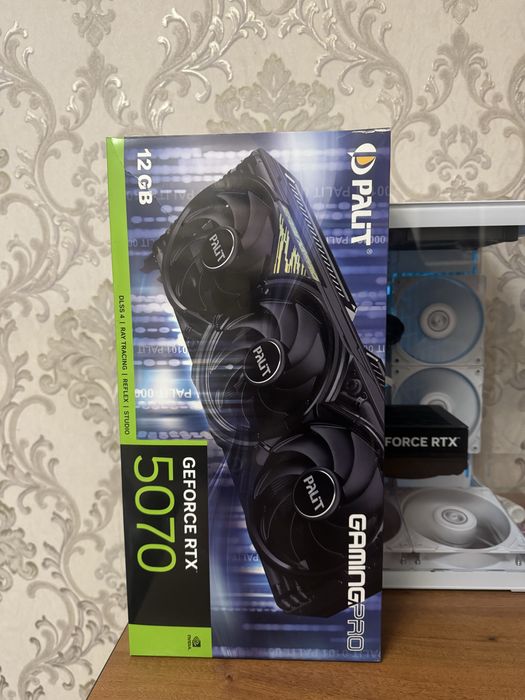 Видеокарта RTX5070 Palit GamingPro