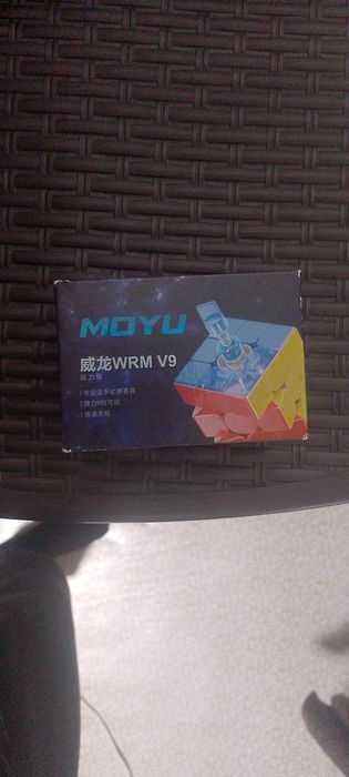 Кубик рубрика moyu wrmv9 magnetic version, бу без прозрачного бокса