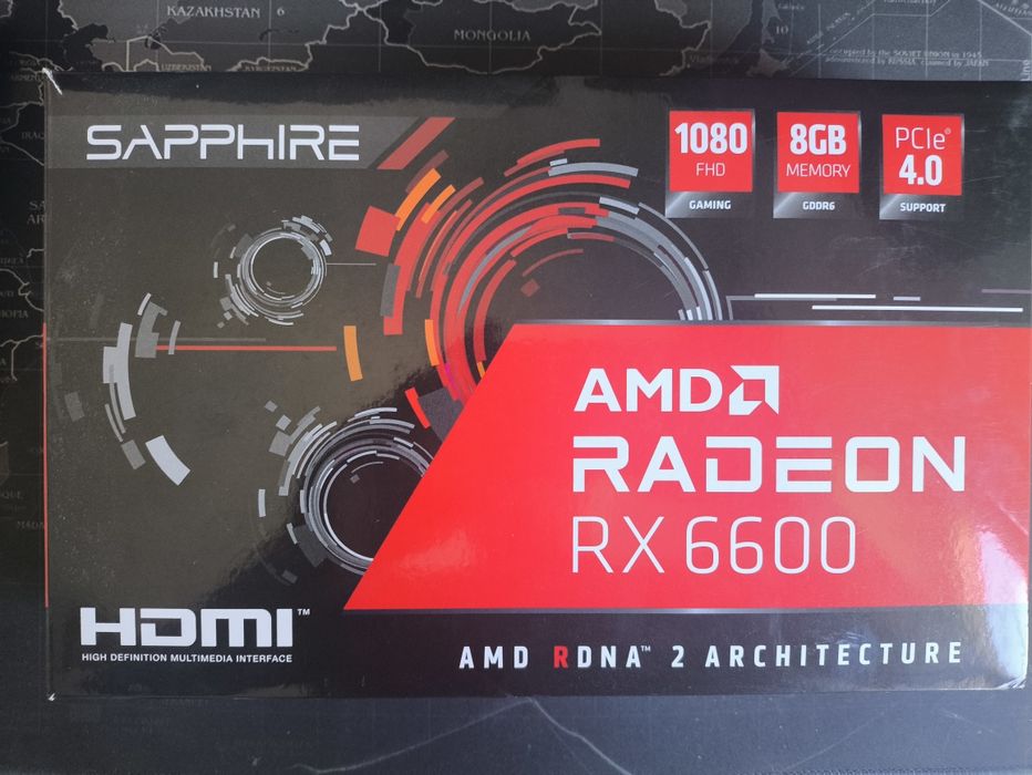 Видеокарта AMD Radeon Rx 6600 sapphire