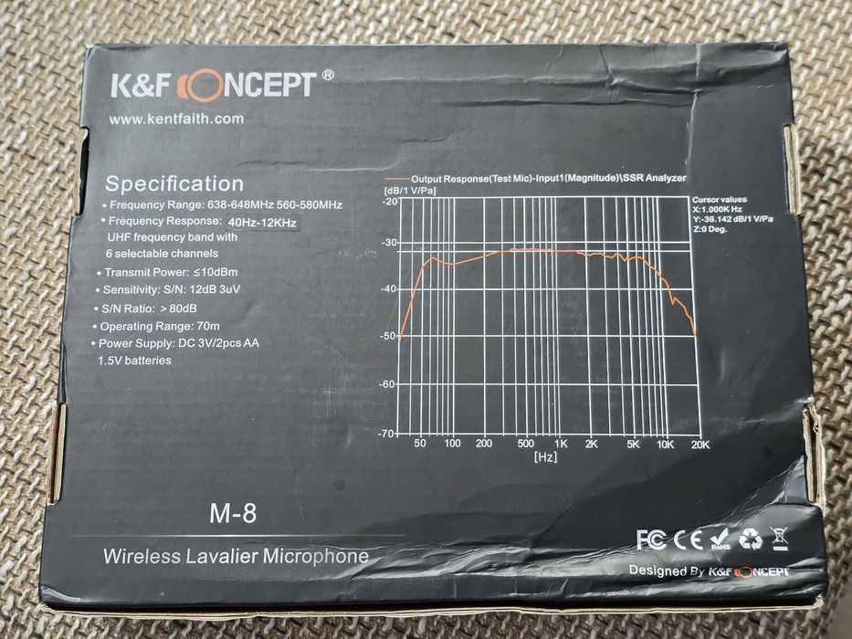 Микрофон K&F Concept M8
