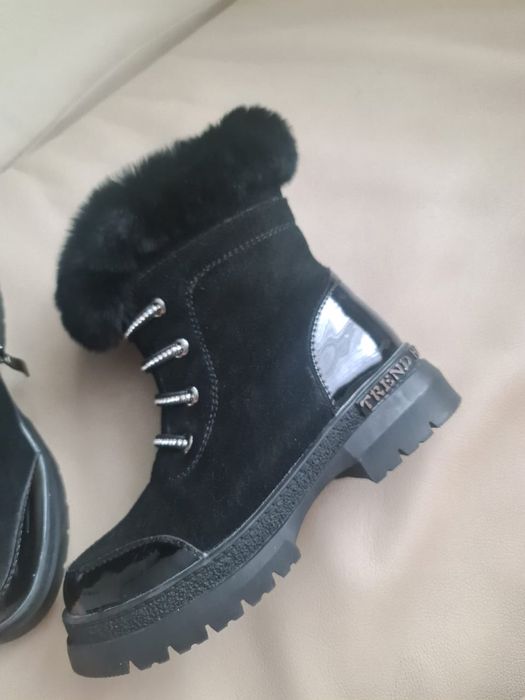 Сапоги на девочку полностью натуральные