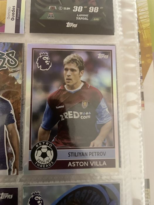 Topps и Panini футболни карти
