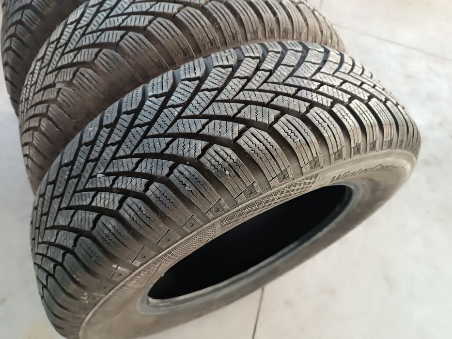 Anvelope iarna 195 65 15 Continental 8.5mm ca și noi