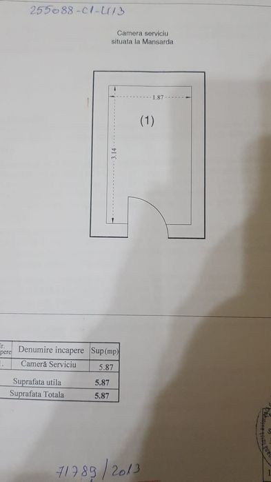 Vand Camere Demisol si Mansarda (punct de reper Stirbei Voda)