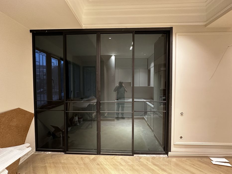 Лофт-двери с раздвижными и каскадными механизмами