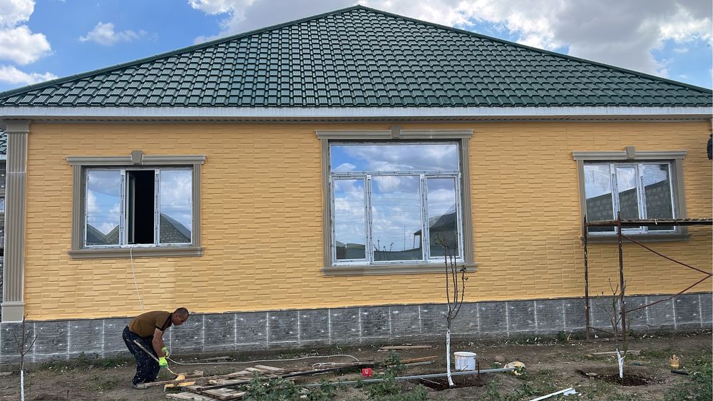 Недостройный дом в Еркинкале