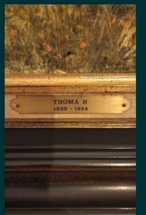 Tablou decorativ în stil romantic – replică după H. Thoma (1839–1924)