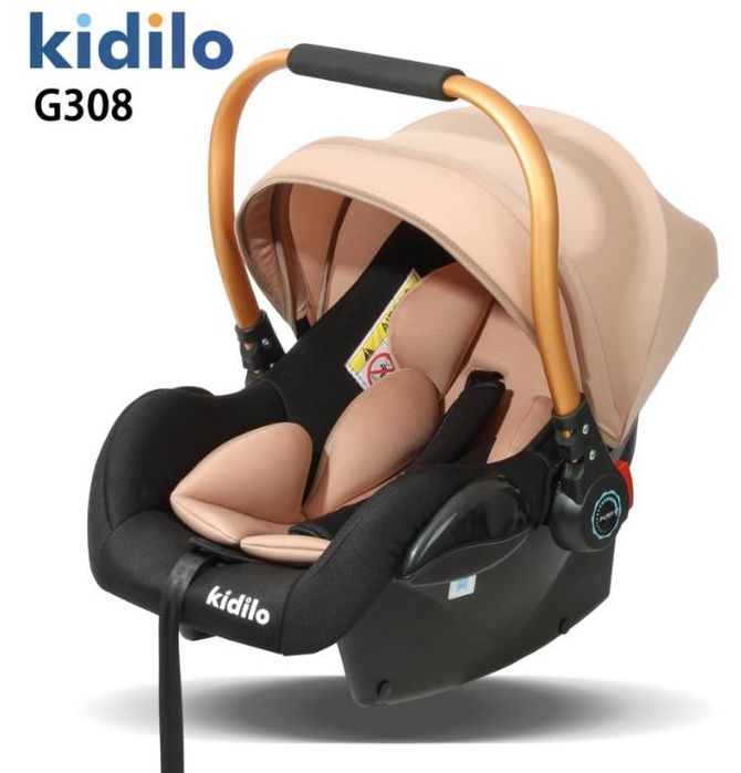Оригинал автокресло переноска Kidilo.Автолюлька для новорожденных. П