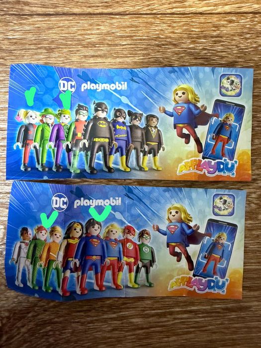 Обмен коллекции киндер супергерои