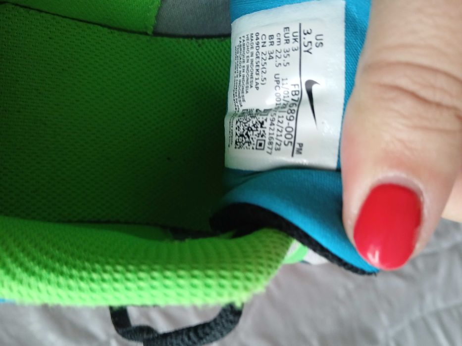 Детски маратонки nike, размер 35.5