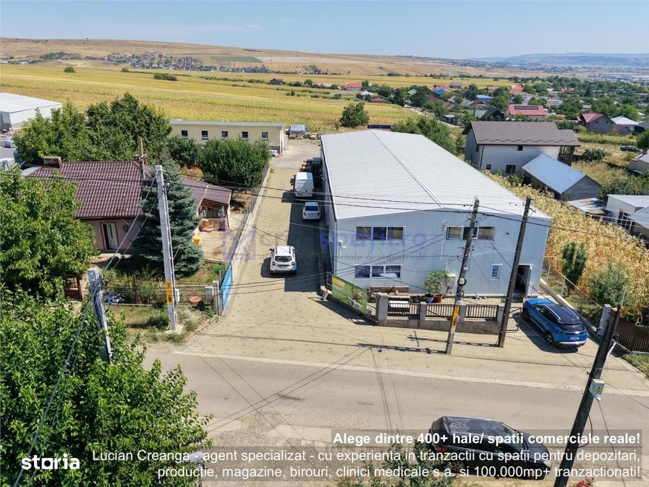 Vanzare hala 510mp, Letcani, ISU, cu fara chirias