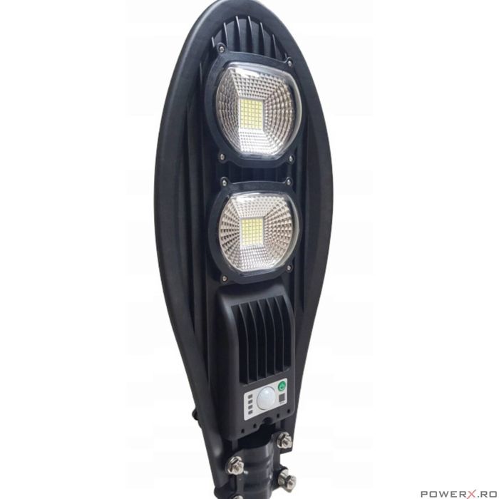 Lampa cu incarcare solara 100 W tip Cobra, panou incorporat,