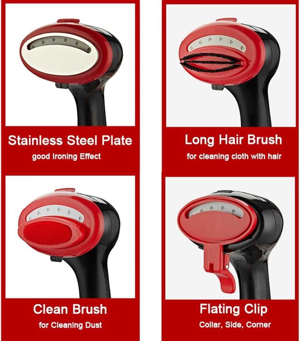 Fier de calcat pe verticala. Negru. 1500W. Nou!