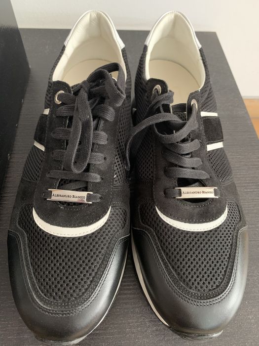 Pantofi casual negri barbati