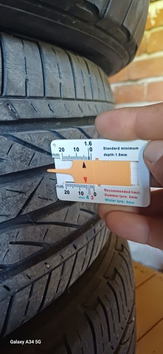215/60/R17 - 4бр всесезонни гуми Bridgestone