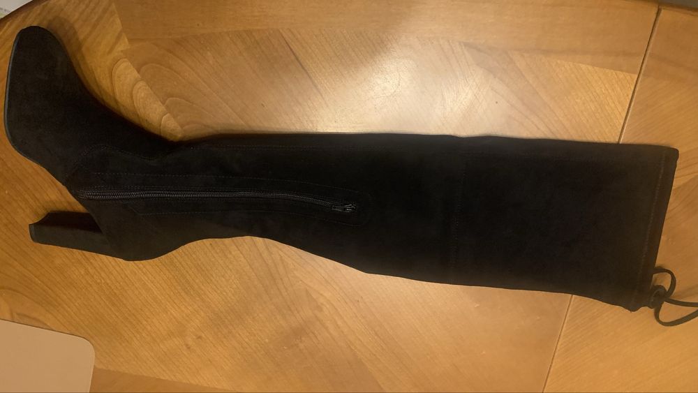 Високи ботуши над коляното