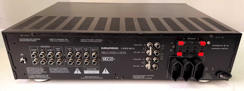 Grundig V 8300 MK II – Amplificator Rar Premium – Afisaj Superb / Revizuit / Stare Top