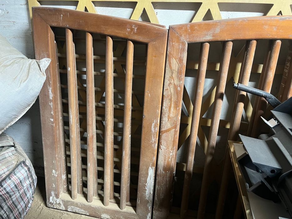 Двери ковбой из массива сосны