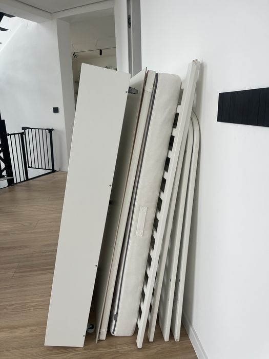 Pat bebe Gonatt IKEA cu saltea inclusa