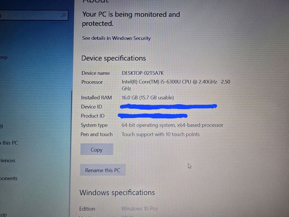 Laptop hp EliteBook 840 G5