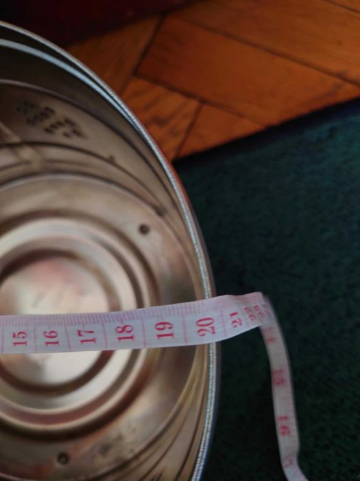 Барабан за стерилизация с капак Зема София, неръждаема стомана