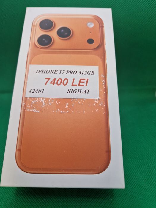 Iphone 17 Pro 512GB sigilat Lazar Amanet Crangasi  42401