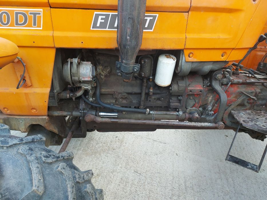 Tractor Fiat 640 DT DTC stare originală injecție BOSCH anvelope noi