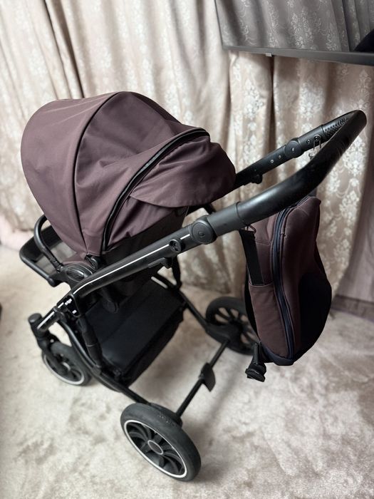 Бебешка количка Anex, лилав цвят
