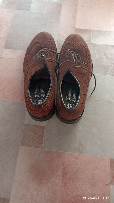 Мужские туфли кожаные