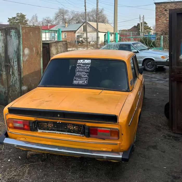 ваз 2106 в хорошем окрасе