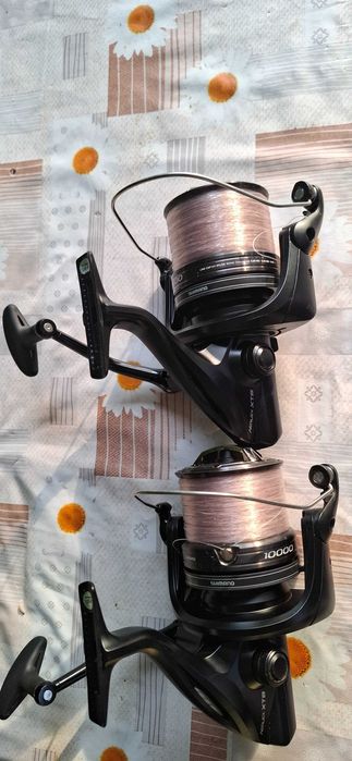 Mulinete de vinzare 2buc Shimano si 2buc Okuma