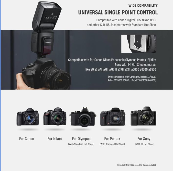 Светкавица за камера. Универсална. фото. ръчна светкавица. speedlite.