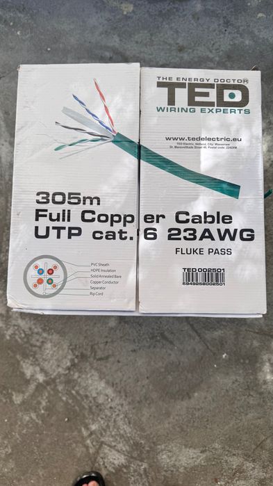 Cablu UTP cat.6 23AWG