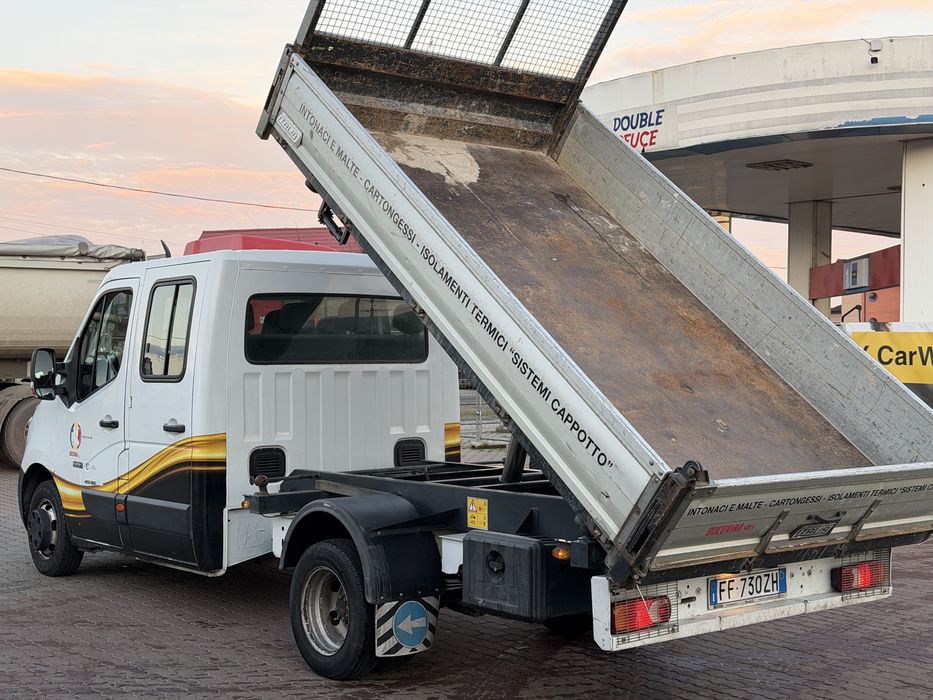 Renault master 2.3   2017 basculabil pe 3 parti 7 locuri