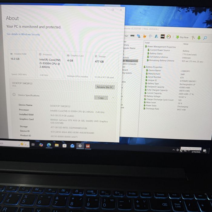 Lenovo IdeaPad Gaming L340/15,6” IPS/i5-9300H/GTX 1650/16GB/512GB