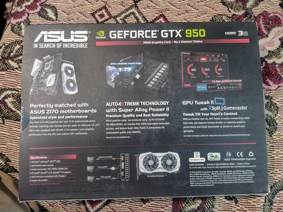 видео карта GTX 950