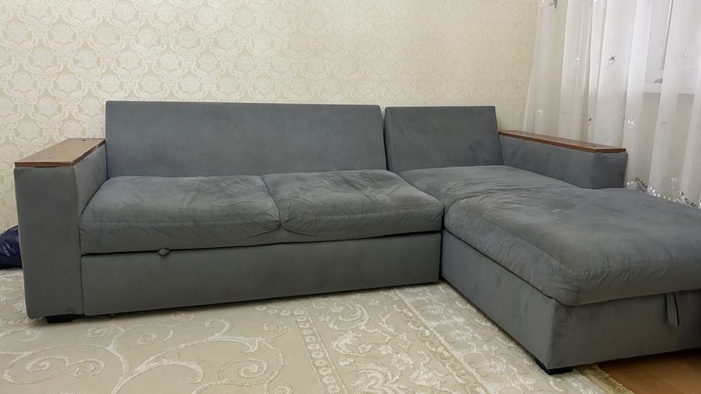 Мягкий диван раскладной