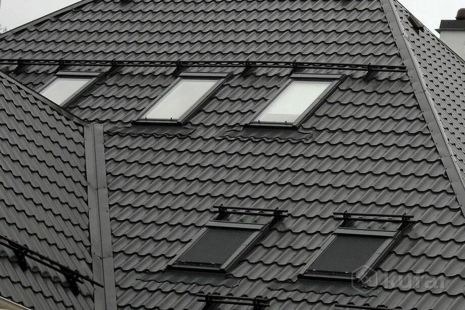 Металлочерепица с выездом для замеров.