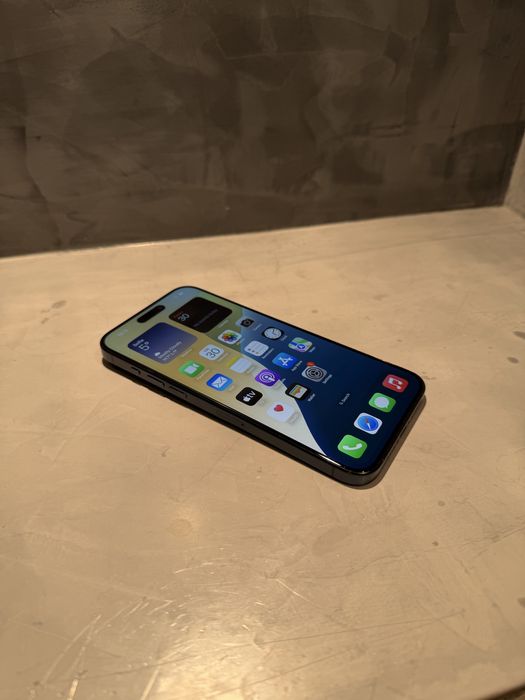 100% battery! КАТО НОВ Iphone 15 Pro Max Blue Titanium