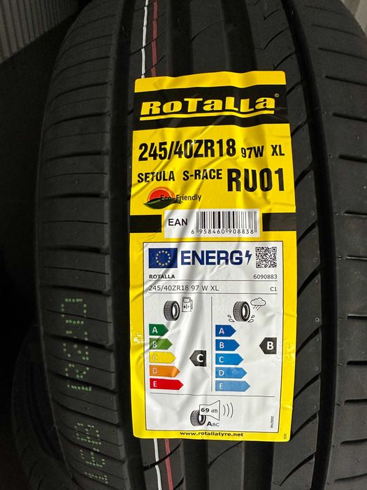 Летен Спорт Пакет ROTALLA 225/45R18 245/40R18 НОВ DOT 2254518  2454018