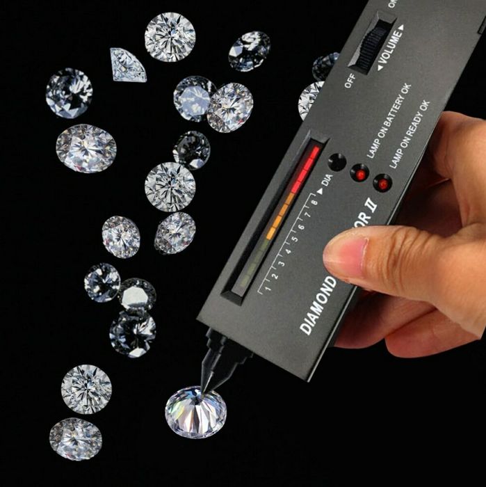 Диамант Мойсанит 1 карат 6.5мм Сертификат