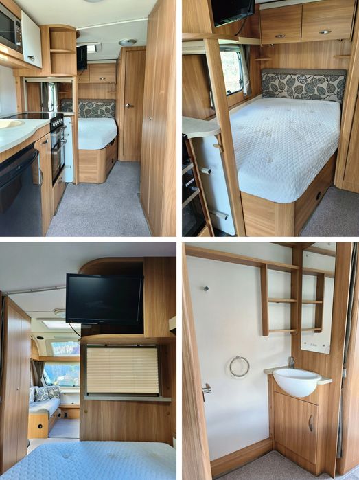 Rulota Swift S-Line 2014, echipat offcamping, inmatriculata.