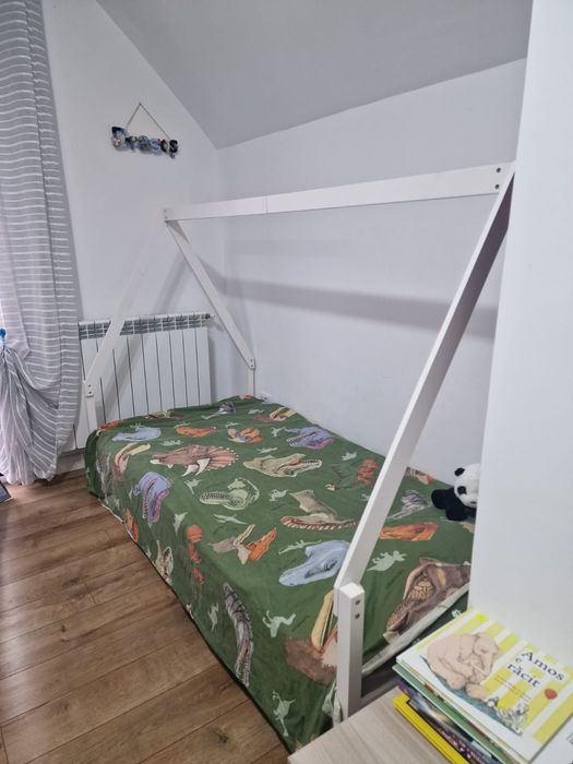 Pat copii tip cort, 90x200