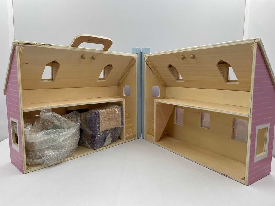 Casuta de papusi din lemn Melissa & Doug