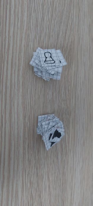 Продам бумажные шахматы